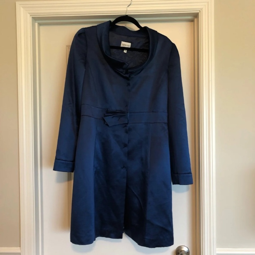 Armani size 10 dress coat